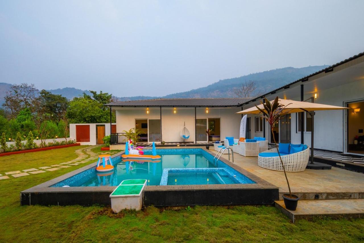 Saffronstays Turquoise Maison, Karjat Bagian luar foto