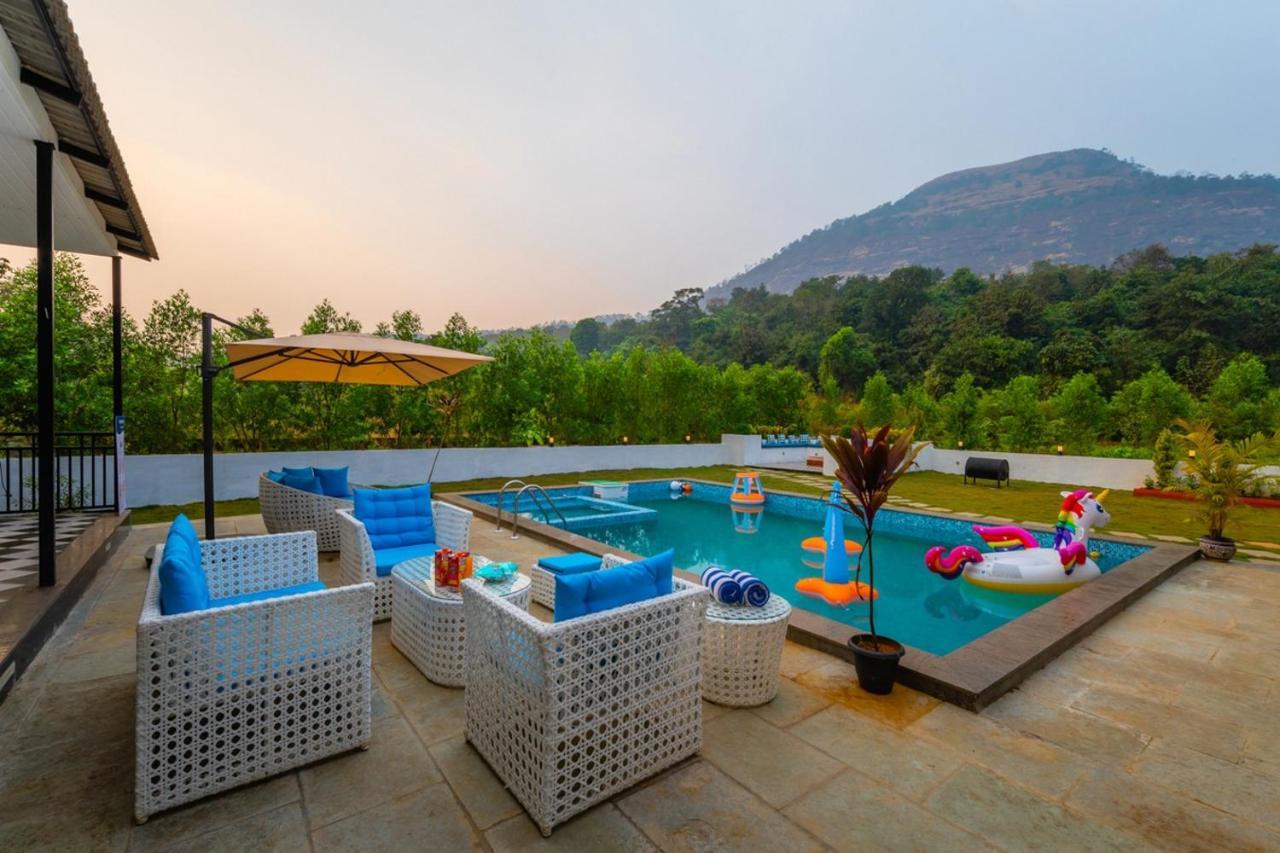 Saffronstays Turquoise Maison, Karjat Bagian luar foto